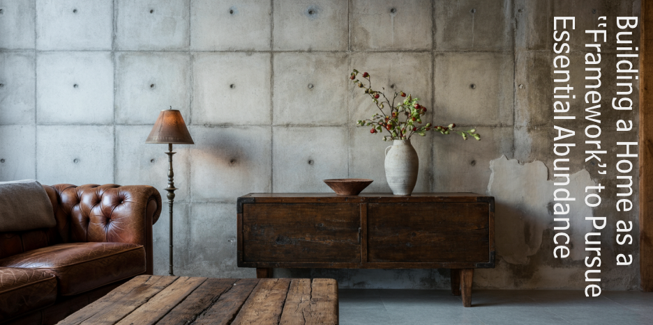 本質的な豊かさを追求する「骨格」としての家づくり